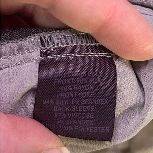 Hale Bob Beaded Top Ornate Gray Gold Velvet Whimsigoth Boho Eclectic Size Medium - Picture 12 of 13